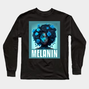 Melanin Afrocentric Long Sleeve T-Shirt